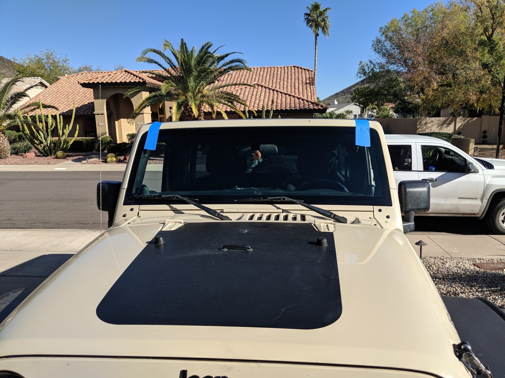 Jeep in Glendale Arizona New windshield